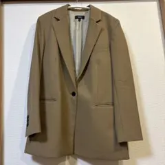 Theory traceable woolベージュ テーラードジャケット XS