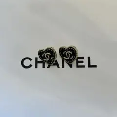 ブラックゴールド　♡ハート型ピアス♡　ノベルティ