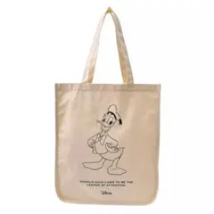 ディズニー ドナルド トートバッグ ベーシック ロゴ