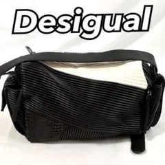 Desigual ショルダーバッグ ミドルバッグ テクスチャーパッチワークのサムネイル