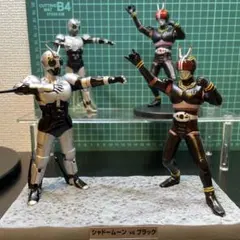 真骨彫　仮面ライダーブラック、シャドームーン 2体セット　未開封 469b052e3131133723f1851142a51e