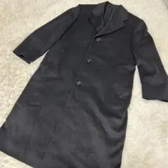 美品 カシミヤ100% チェスターコート 濃グレー 高島屋購入 ドルシスロンドン