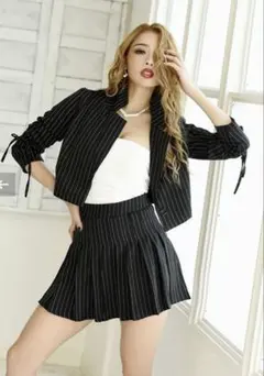 【公式在庫切れ！】Rew-You キャバスーツ フレア ミニ