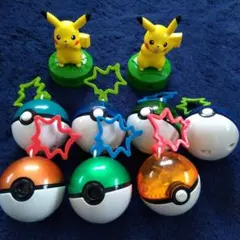 ポケモン　ハッピーセット　2010 7種類8個　まとめ売り　モンスターボール