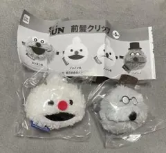 パペットスンスン 前髪クリップ ヘアクリップ⭐︎ノンノンA、ゾンゾン⭐︎セット売り