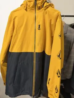 VOLCOM スノーボードウェア ジャケット イエロー ブラックのサムネイル