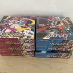 ポケモンカード　メガシンフォニア　メガブレイブ　シュリンク付き　各3boxずつ