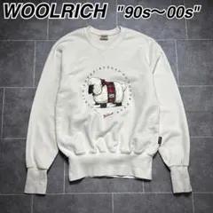 90s 00s WOOLRICH 羊 スウェットトレーナー ウールリッチのサムネイル
