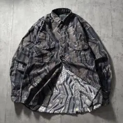 80s チャップスラルフローレン 水兵タグ ペイズリー柄BDシャツ L 8754 