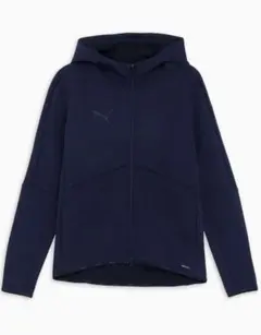 プーマ FTBL TRAVEL フーデットスウェット ジャケット(ネイビー)