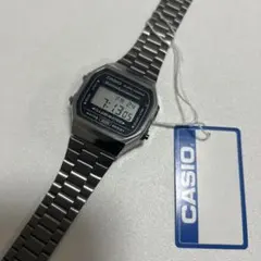 【新品未使用】カシオメタルバンド ガンメタ A168WGG-1A 海外モデル スタンダード（CASIO） 【即納】CASIO カシオ スタンダード
