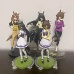 ウマ娘 フィギュア 5点アグネスタキオン マンハッタンカフェ ジャングルポケット