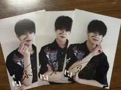 藤牧京介 INImuseum ポストカード 金箔サイン