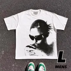 archive風　Tシャツ　opium Y2K グラフィック　00s 平成
