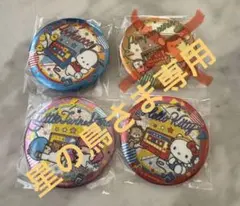 サンリオキラキラBIG缶バッジ2 キティ キキララ ポチャッコ 3個セット