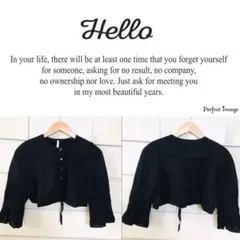 fig London ボレロ ブラウス