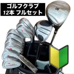 【OPST】格安ゴルフクラブ12本 フルセット キャディバッグ 他おまけ多数 男