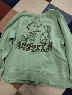 デニムダンガリー　スヌーピー トレーナー M (130cm)