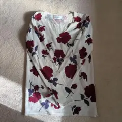 AZUL by moussy 花柄ニットセーター Sサイズ