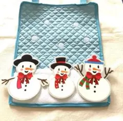 雪だるまのチャチャチャ　エプロン☆シアター