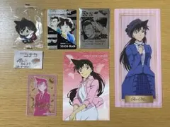 名探偵コナン 毛利蘭 カード ブロマイド ねじまき クリアホルダー