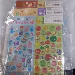 BGM シール　14枚セット　きゅるるんシール