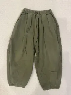 チノパン　キッズ　120 カーキ　韓国服　子供服　ビスク