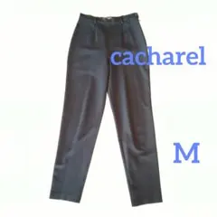 =cacharel=　ブラックテーパードパンツ　Mのサムネイル