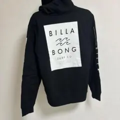 BILLABONG パーカー 袖ロゴ 背面プリント Mサイズ 美品