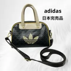 日本完売品‼️adidas アディダス　モノグラムミニボウリングバッグ 2way