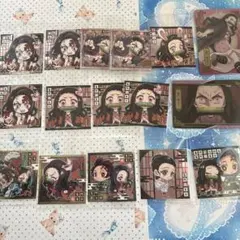 鬼滅の刃　竈門禰豆子　シール　カードセット