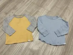 gap ラグラン、ワッフルロンTセット　18〜24m