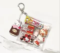 ハローキティ ガチャ詰めポーチ風 キーホルダー ミニチュアスイーツ