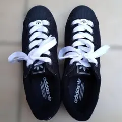 ADIDAS SUPERSTAR ADVブラック/ホワイスーパースター 27.5 - メルカリ