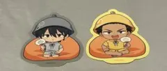 銀魂 極楽湯 ミニキャライラスト ステッカー 近藤 山崎