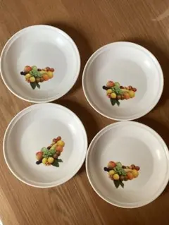 レトロ　昭和　小皿　プラスチック　4枚セット