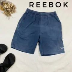 Reebok ハーフパンツ　綿パンツ　短パン　色褪せがおしゃれ♪　Lサイズ