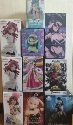 プライズフィギュアまとめ売り10体