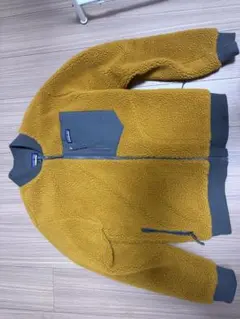 Patagonia フリースジャケット ボア マスタード M