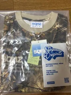 SEQUENZ sqnz logo s/s tee リアルツリー　ロゴTシャツ