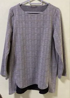 SHOO-LA-RUE チェック柄 長袖トップス　Ｍサイズ