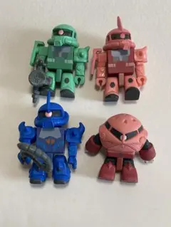 シャア専用ズゴック シャア専用ザク ザク グフ 4点セット(ガンダム)