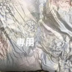 丸八真綿のBALLON WORLD 花柄掛け布団 150x210cm