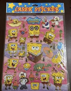 シール2枚セット　スポンジボブ