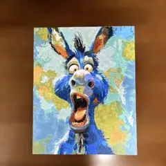 アクリル画　えぇー！