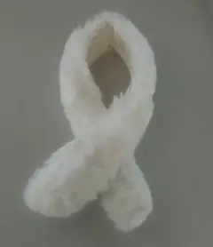 ホワイトファー　マフラータイプ