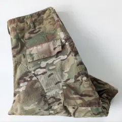 米軍民間 マルチカム迷彩/コンバットパンツ/古着M-L/実寸W33L29/裾直有