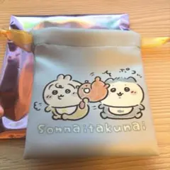 ハチワレ 巾着