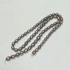 淡水パール　ライス　　29cm 　約3.5mm　PB790
