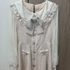 DearMyLove×ウィッシュミーメル フリルワンピース フード付き DearMyLove×ウィッシュミーメル フリルワンピース フード付き - メルカリ